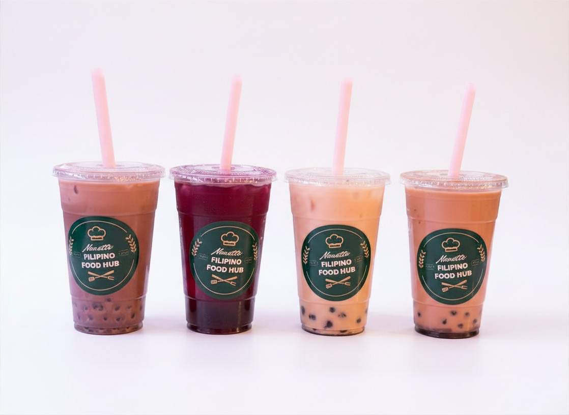 Boba and Smoothies Background